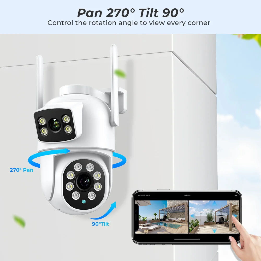 Wi-Fi PTZ Camera - Connect Edges Solutions