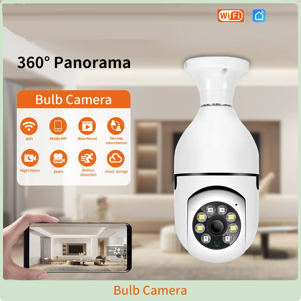 Wi-Fi Bulb Camera - Connect Edges Solutions