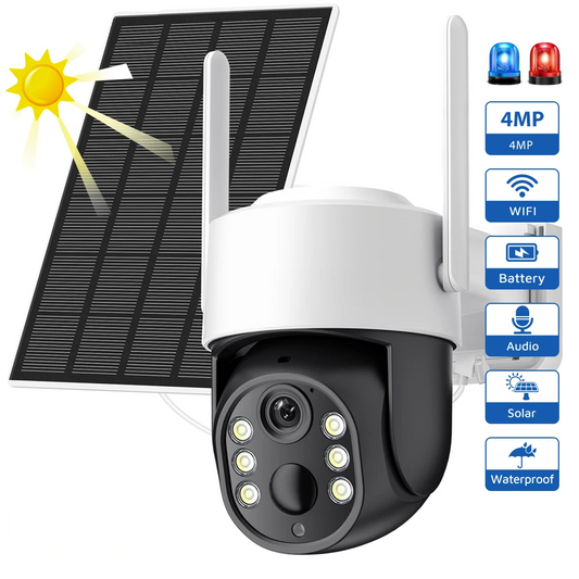 PTZ Wi-Fi Solar Camera - Connect Edges Solutions