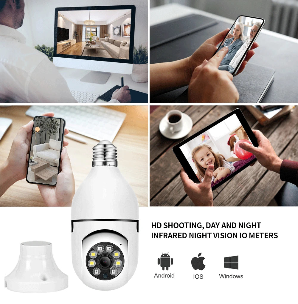 Wi-Fi Bulb Camera - Connect Edges Solutions