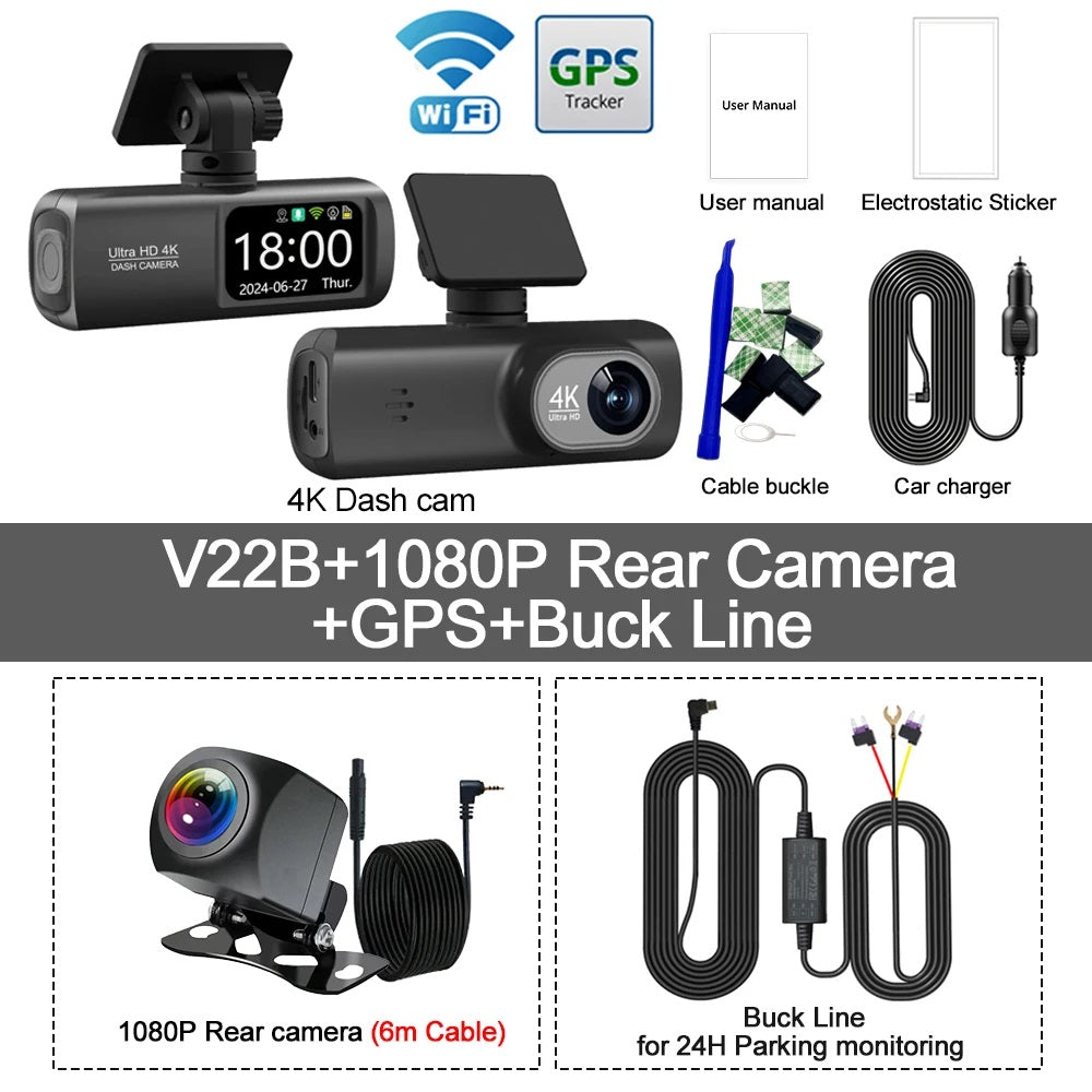 Dash Cam UHD 4K